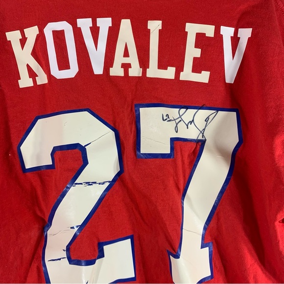 kavalev Other - Vintage Signed alexei kovalev canadiens T shirt
